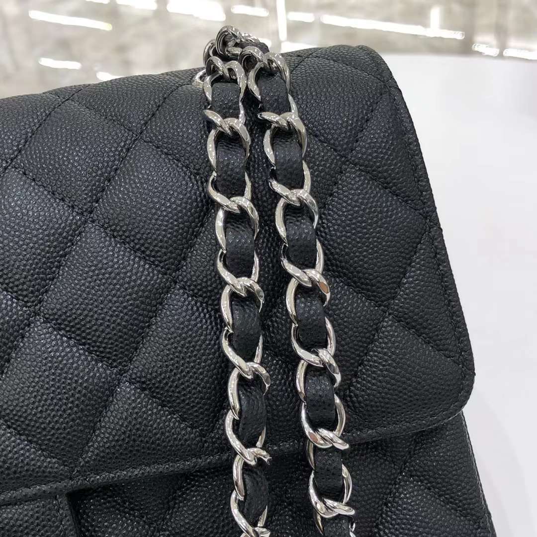 Chanel Classic Double Flap Medium Caviar Black Chanel Classic Double Flap Medium Caviar Black