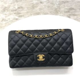 Chanel Classic Double Flap Medium Caviar Black