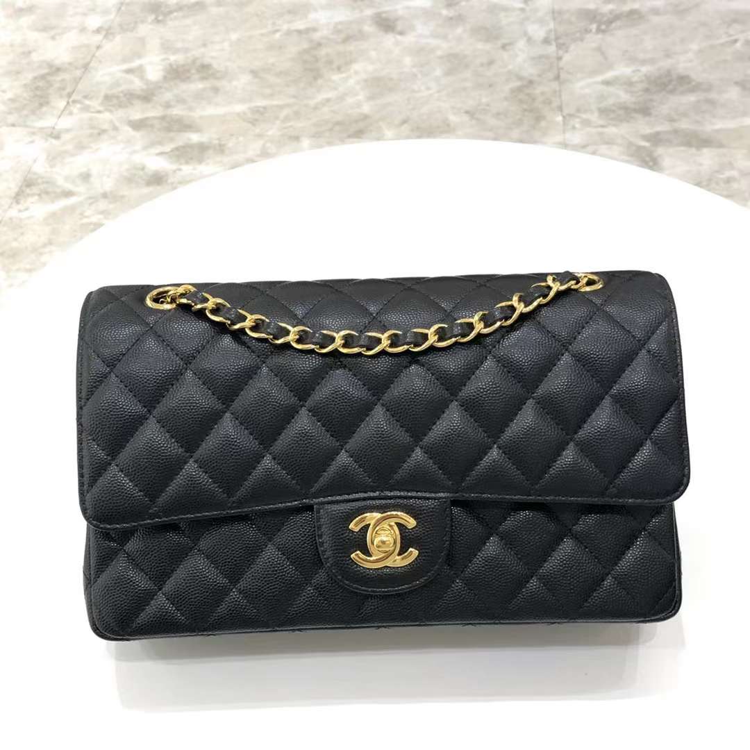 Chanel Classic Double Flap Medium Caviar Black