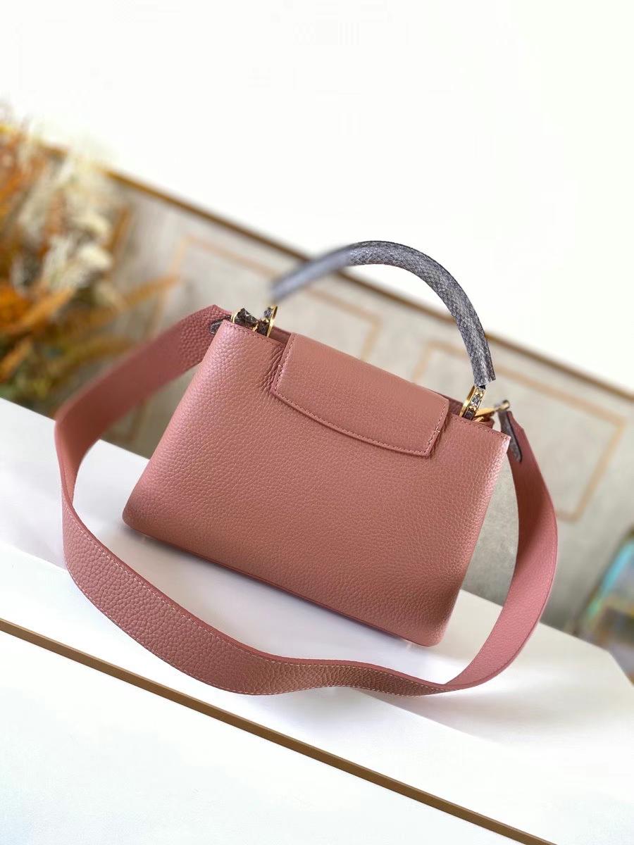 LV Capucines BB Python Handle LV Capucines BB Python Handle