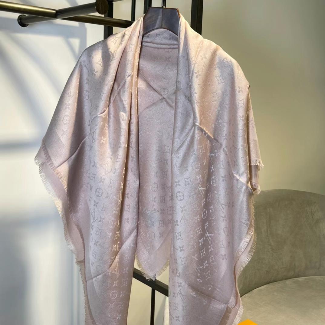 LV Monogram Shine Shawl