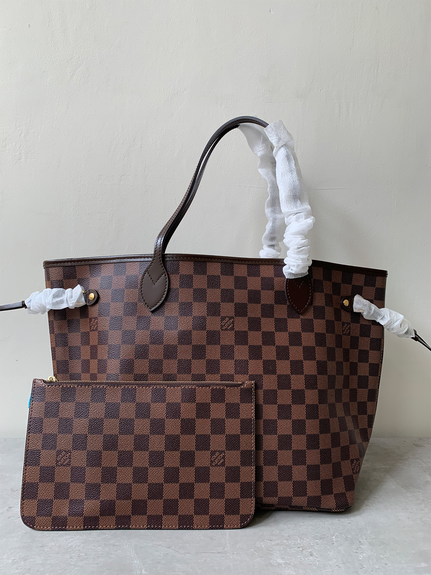 (Ready) Louis Vuitton Neverful MM Damier Cerise