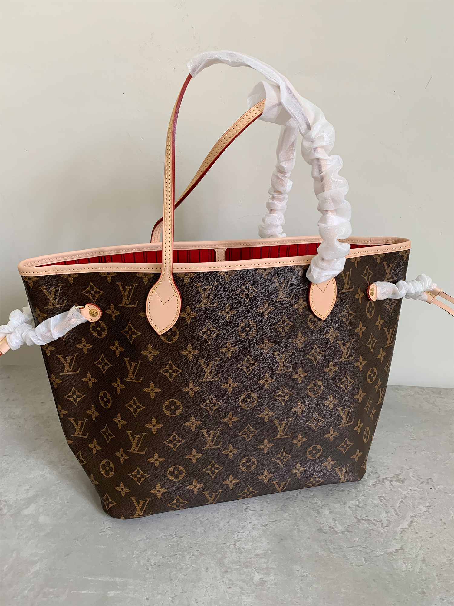 (Ready) Louis Vuitton Neverful MM Monogram Cerise (Ready) Louis Vuitton Neverful MM Monogram Cerise