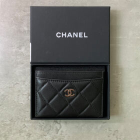 Chanel Card Holder Black Chanel Card Holder Black