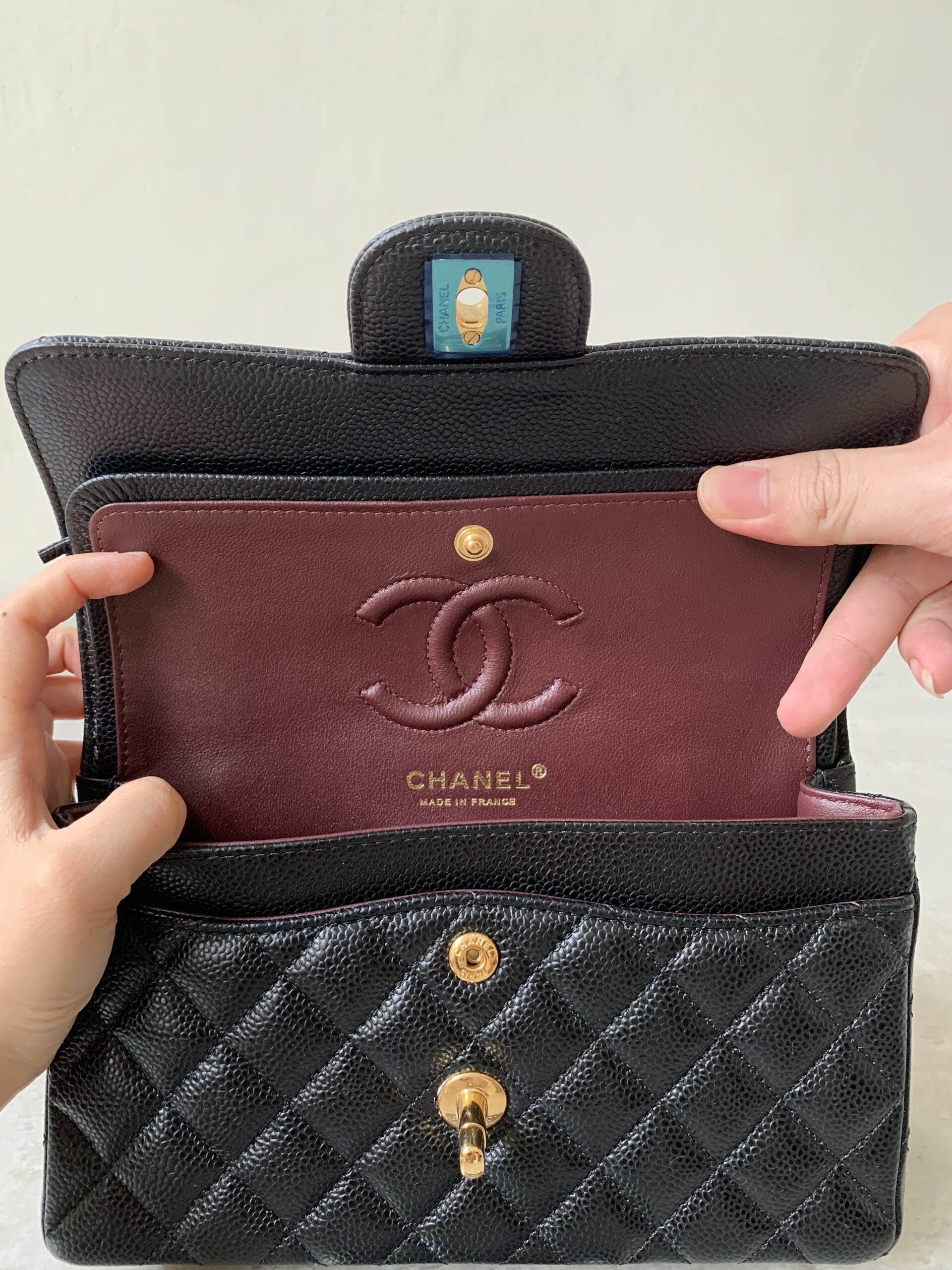 Chanel Classic Double Flap Caviar Small GHW Chanel Classic Double Flap Caviar Small GHW
