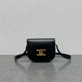 Celine Teen Besace Triomphe in Shiny Calfskin