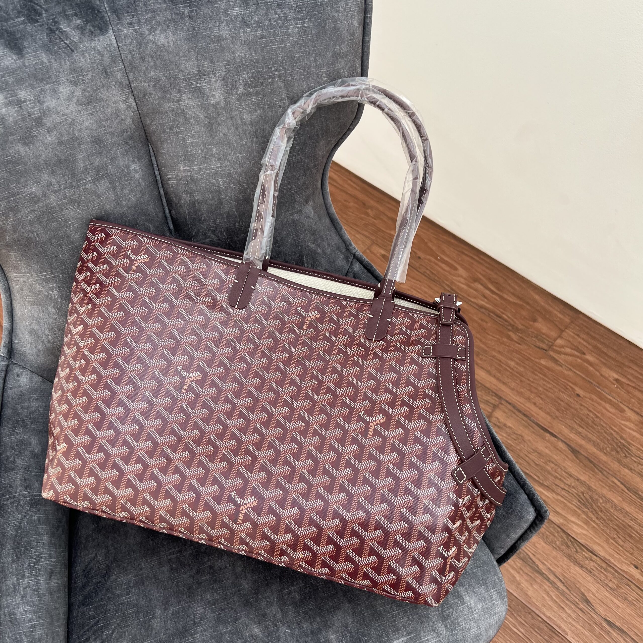 Goyard Chien Gris Pet Carrier Bag Goyard Chien Gris Pet Carrier Bag