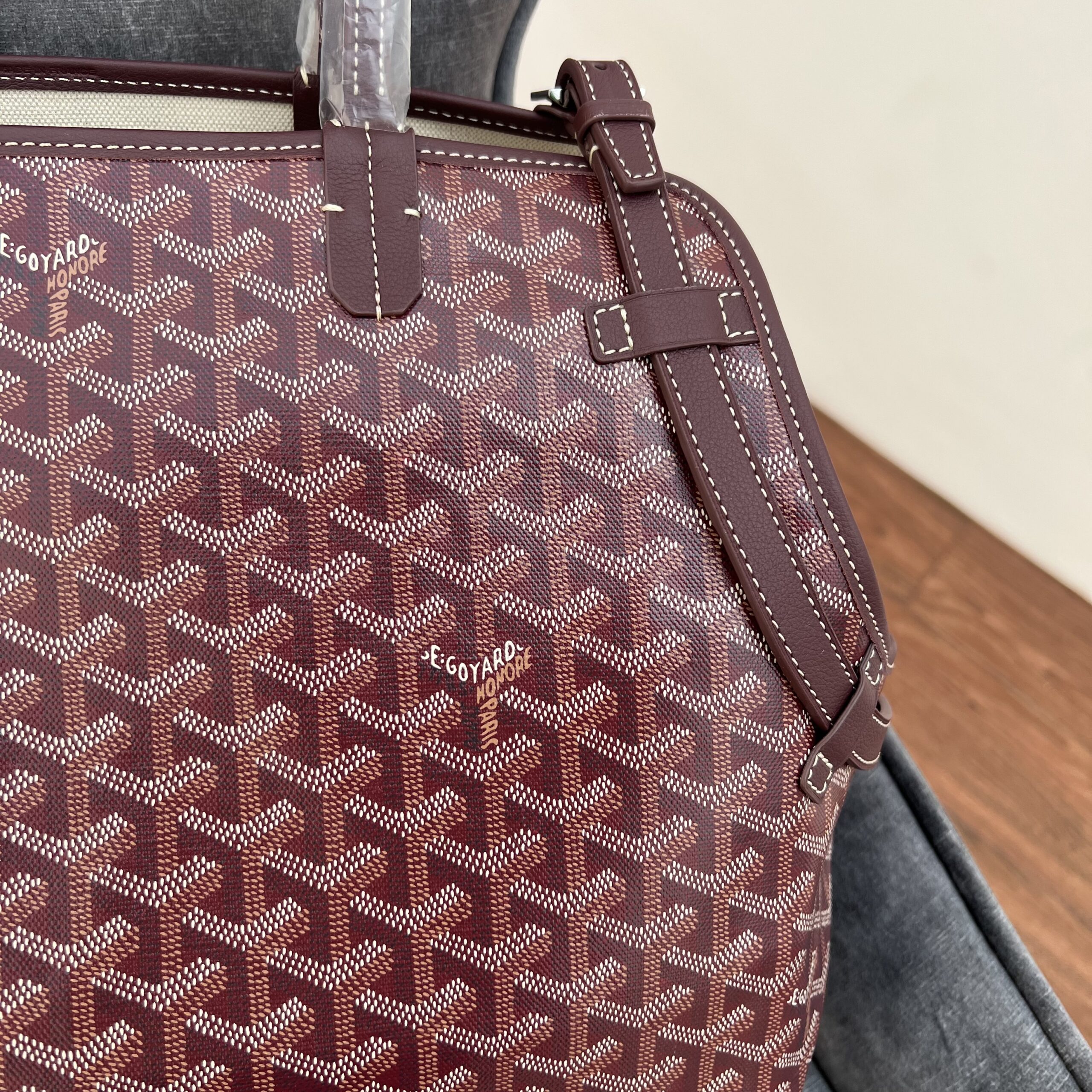Goyard Chien Gris Pet Carrier Bag Goyard Chien Gris Pet Carrier Bag