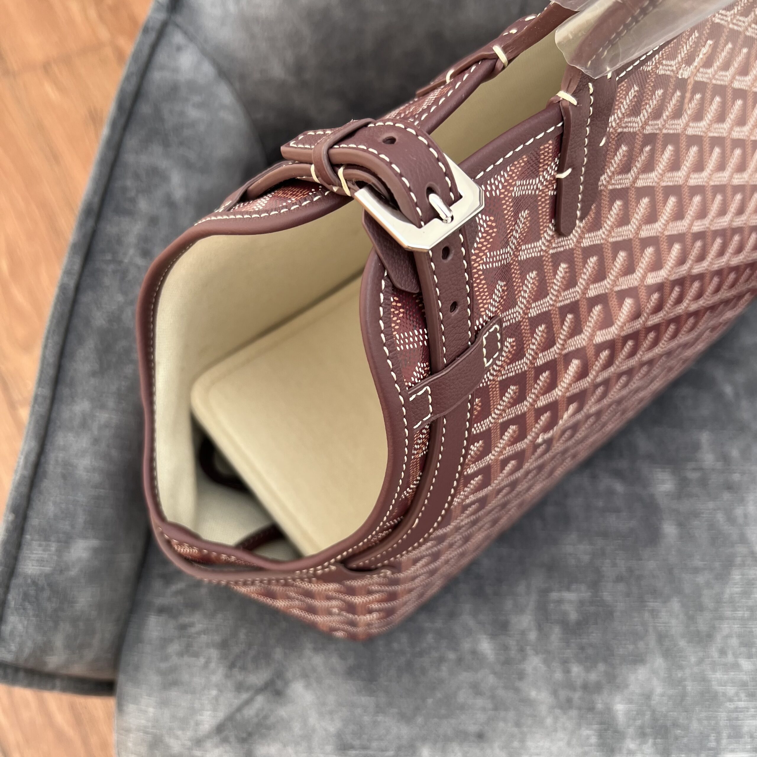 Goyard Chien Gris Pet Carrier Bag Goyard Chien Gris Pet Carrier Bag