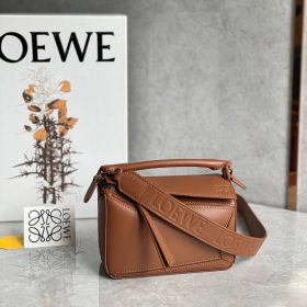 Loewe Puzzle Mini Satin Calfskin