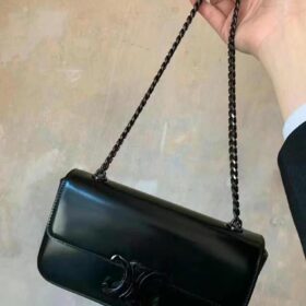 Celine Triomphe Chain Shoulder Bag