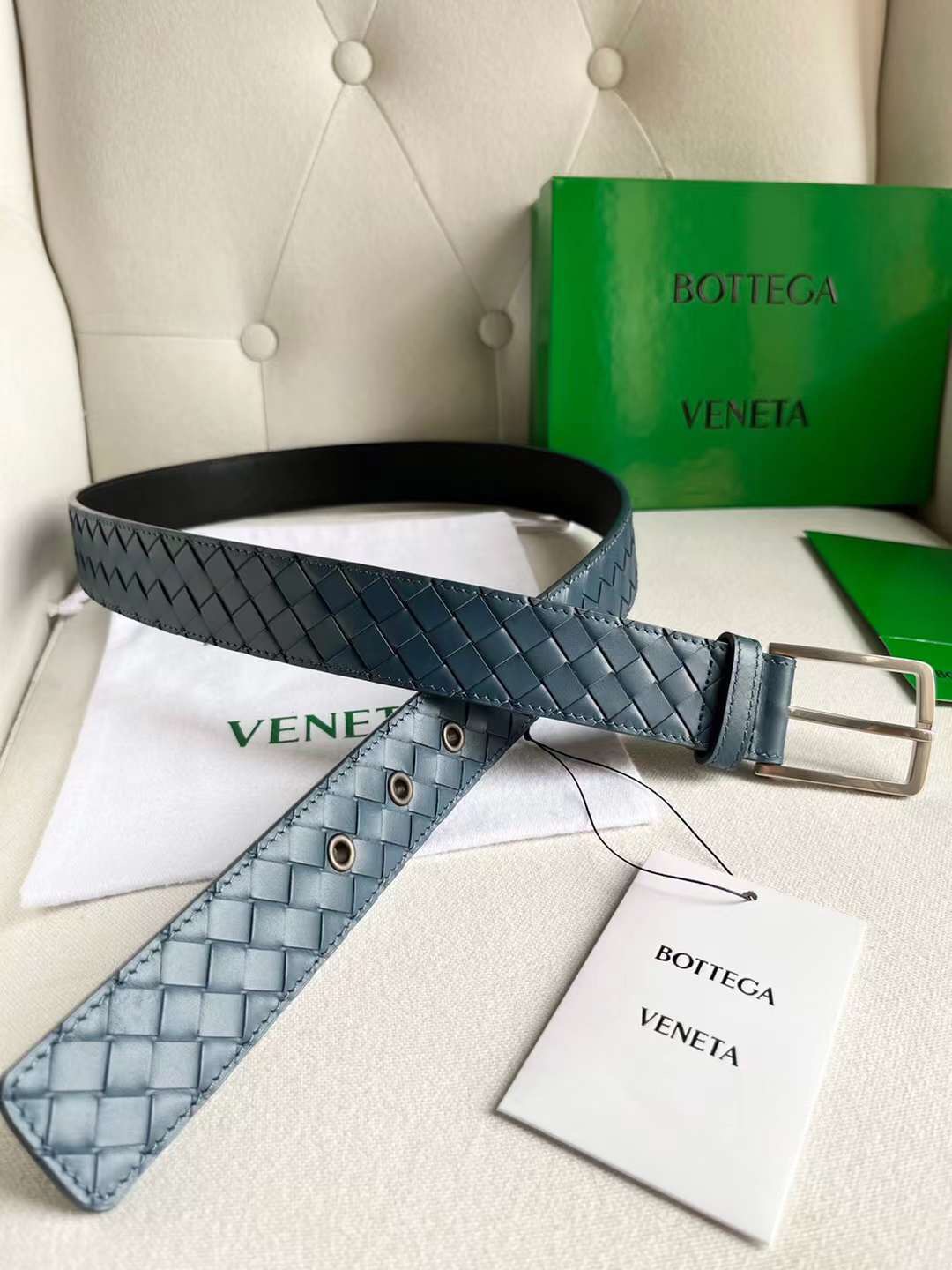 BV Intrecciato Belt
