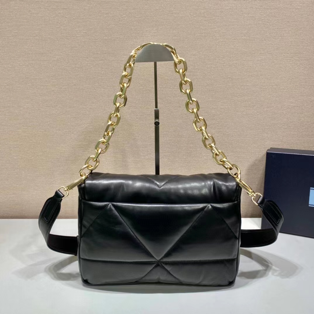 Prada Padded Nappa Leather Shoulder Bag Prada Padded Nappa Leather Shoulder Bag