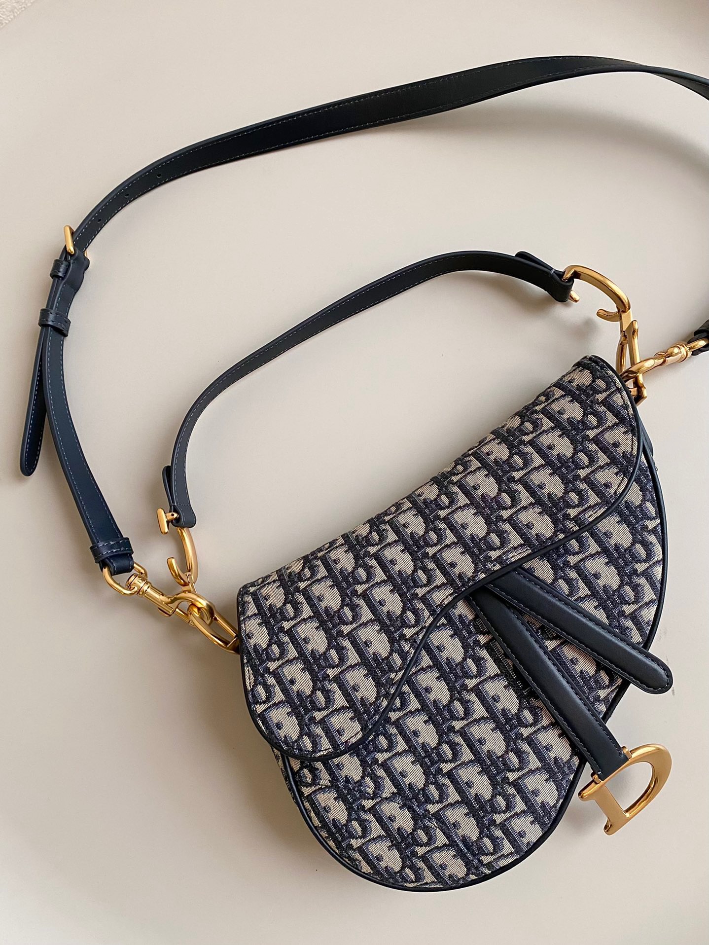 Dior Saddle Bag With Strap