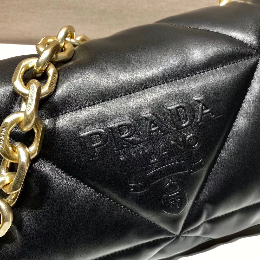 Prada Padded Nappa Leather Shoulder Bag Prada Padded Nappa Leather Shoulder Bag
