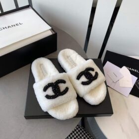 Chanel Wool Sandals