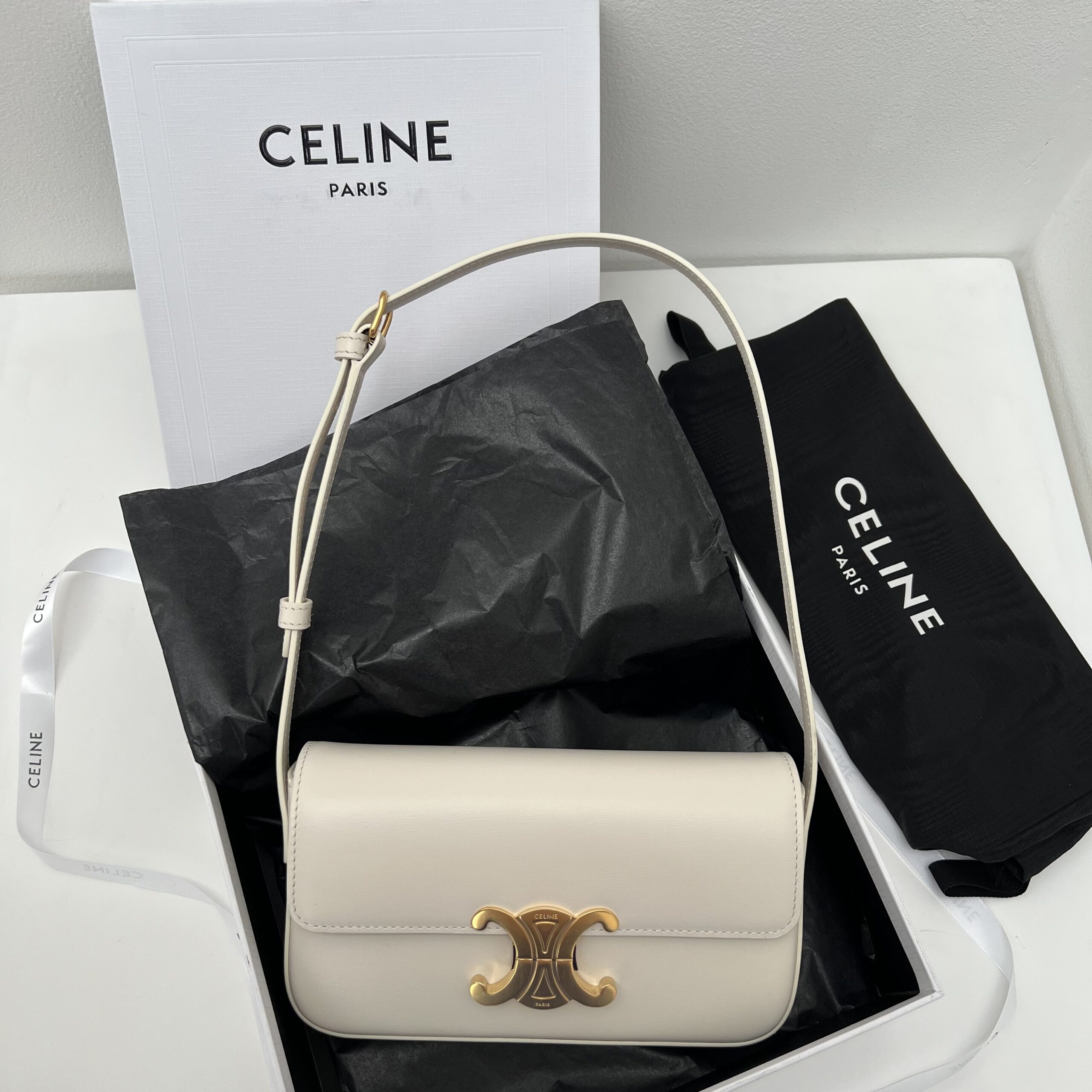 Celine Triomphe Shoulder Bag