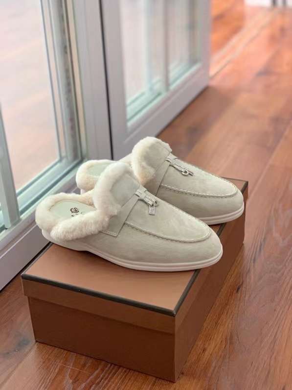 Loro Piana Babouche Charms Walk With Fur