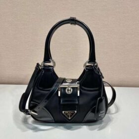 Prada Moon Re-Nylon And Leather Bag Prada Moon Re-Nylon And Leather Bag