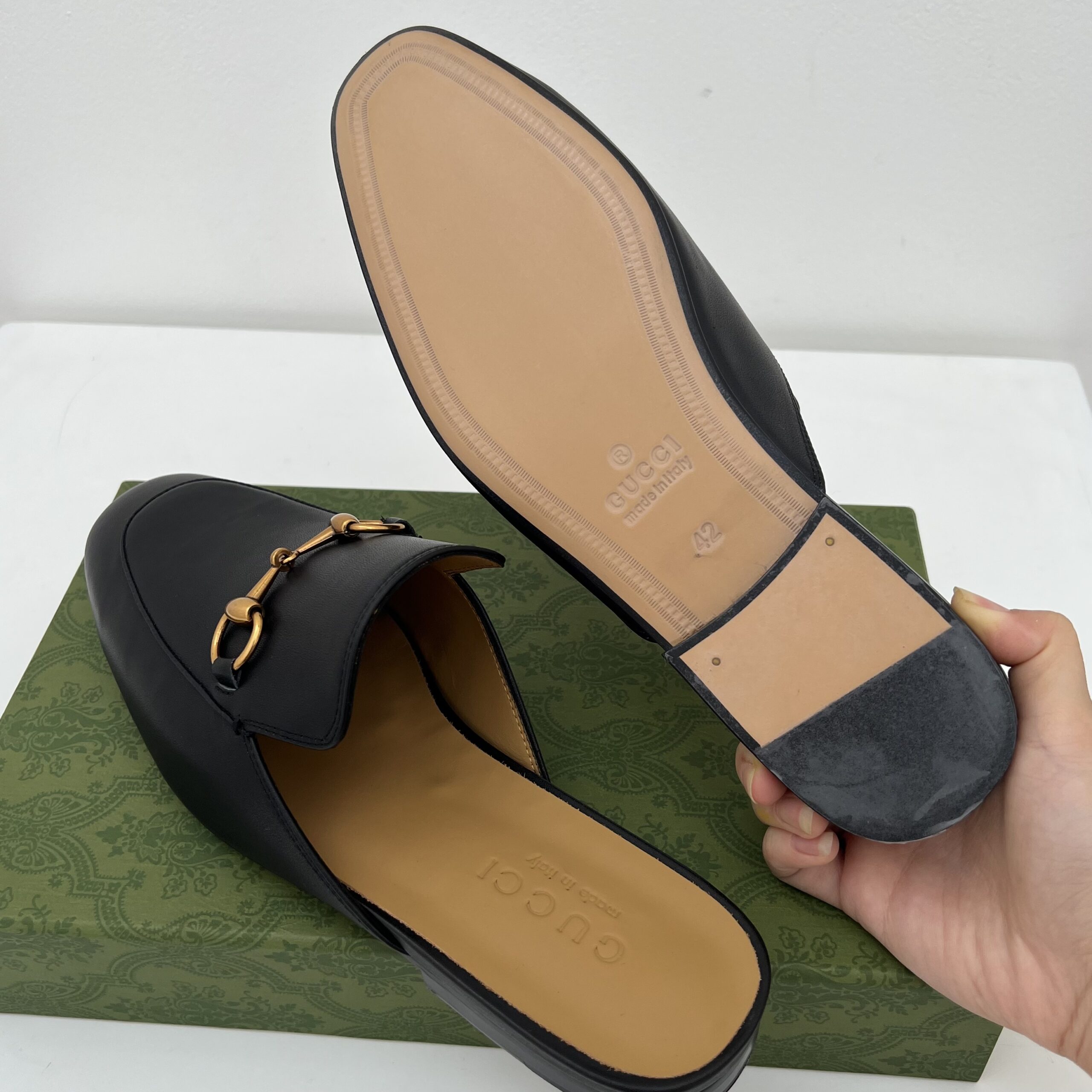 Gucci Black Princetown Leather Mules Gucci Black Princetown Leather Mules