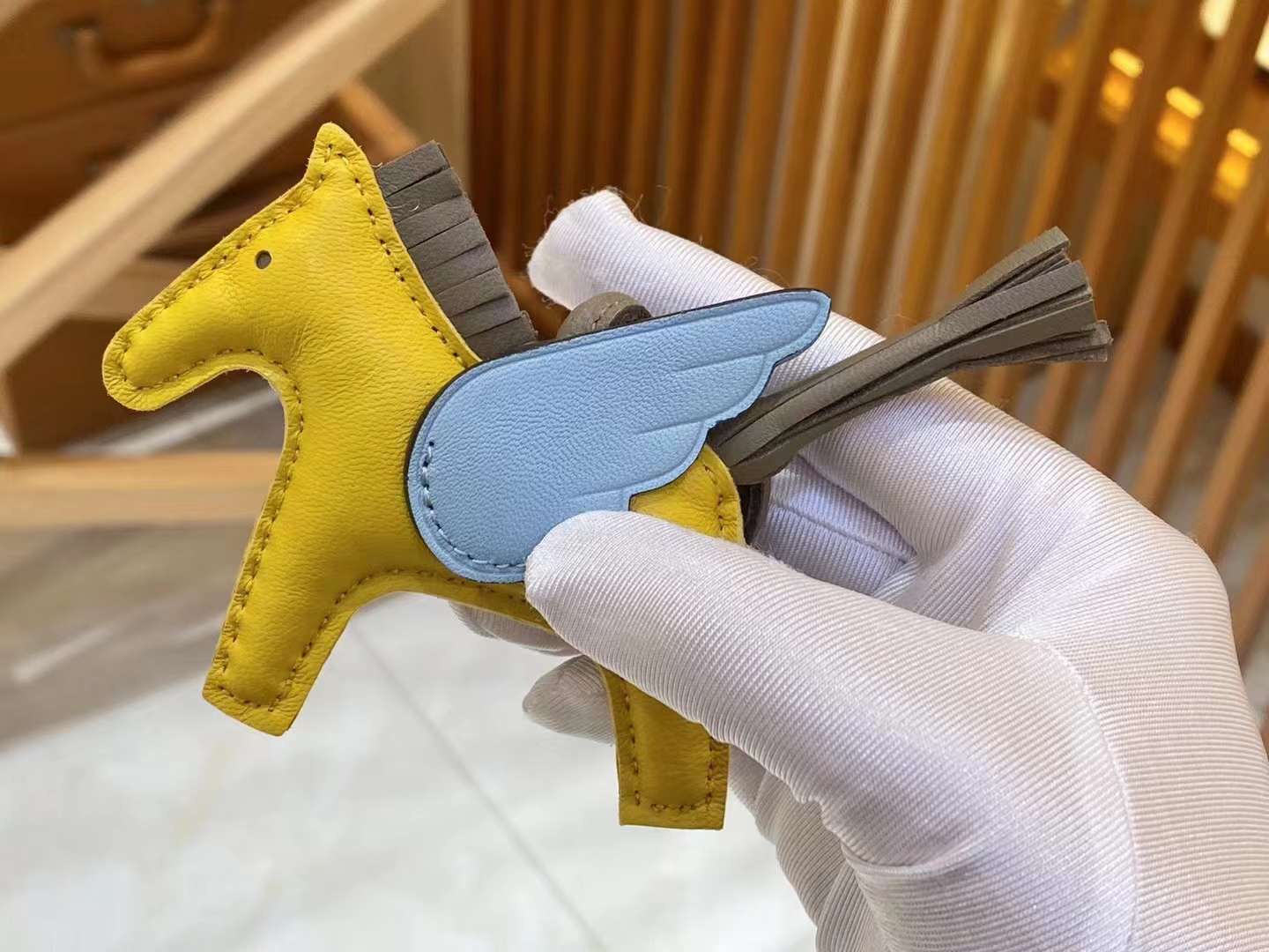 Hermes Radio Pegasus Bag Charm