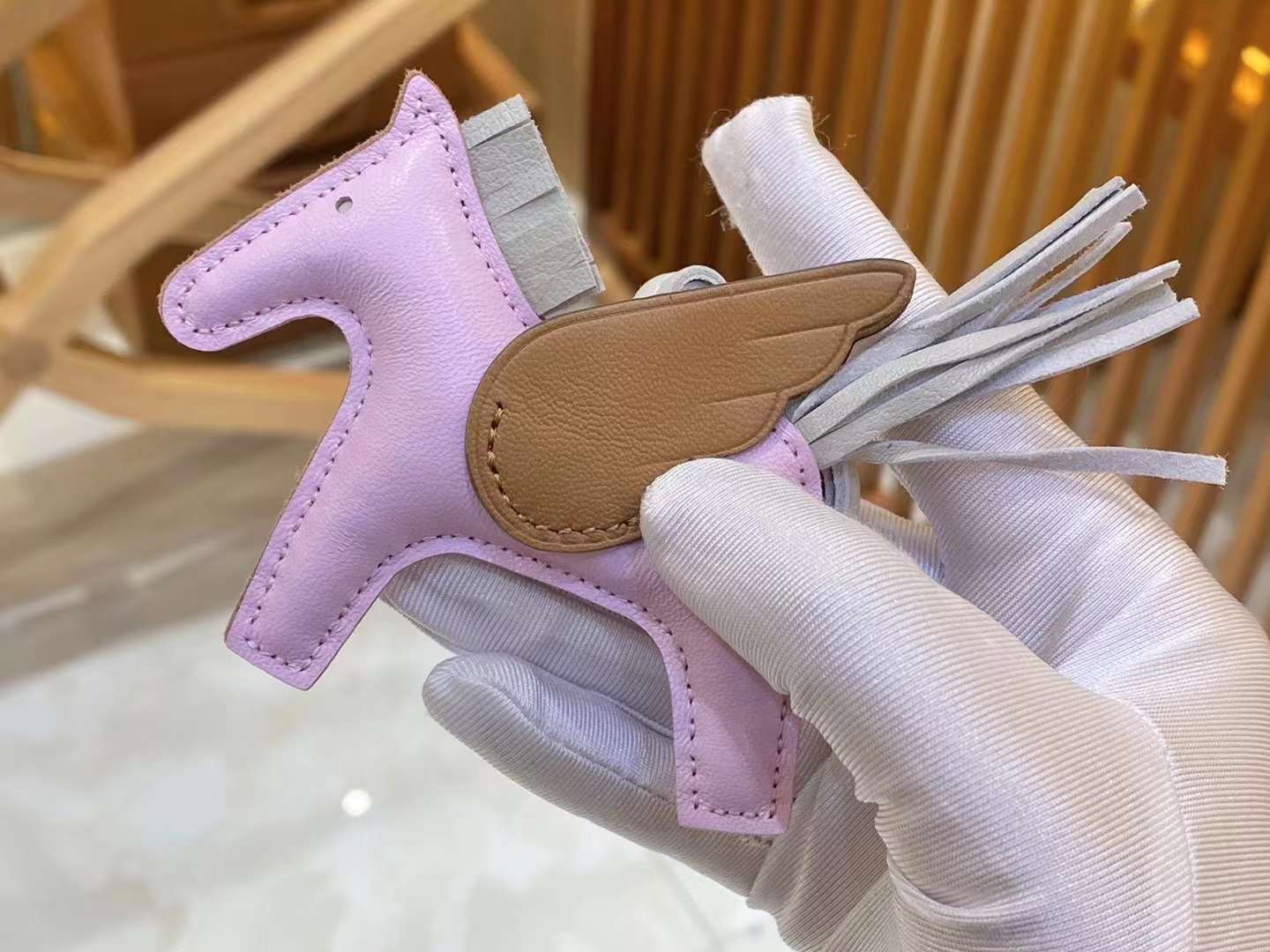 Hermes Radio Pegasus Bag Charm