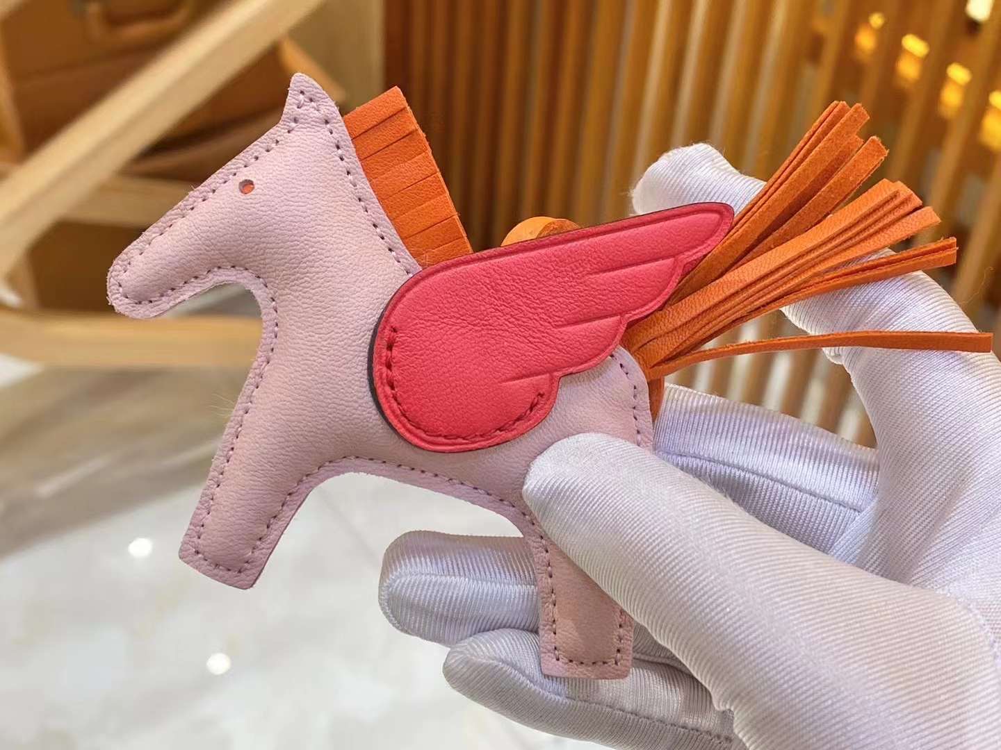 Hermes Radio Pegasus Bag Charm