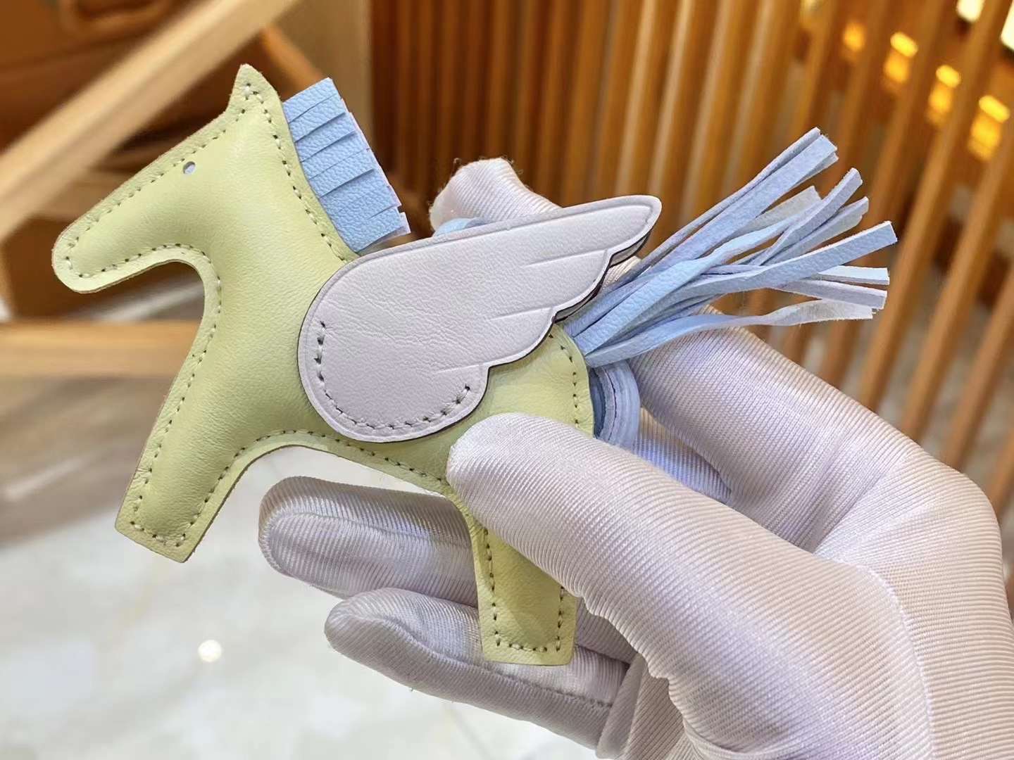 Hermes Radio Pegasus Bag Charm