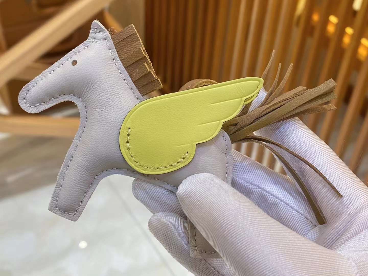Hermes Radio Pegasus Bag Charm