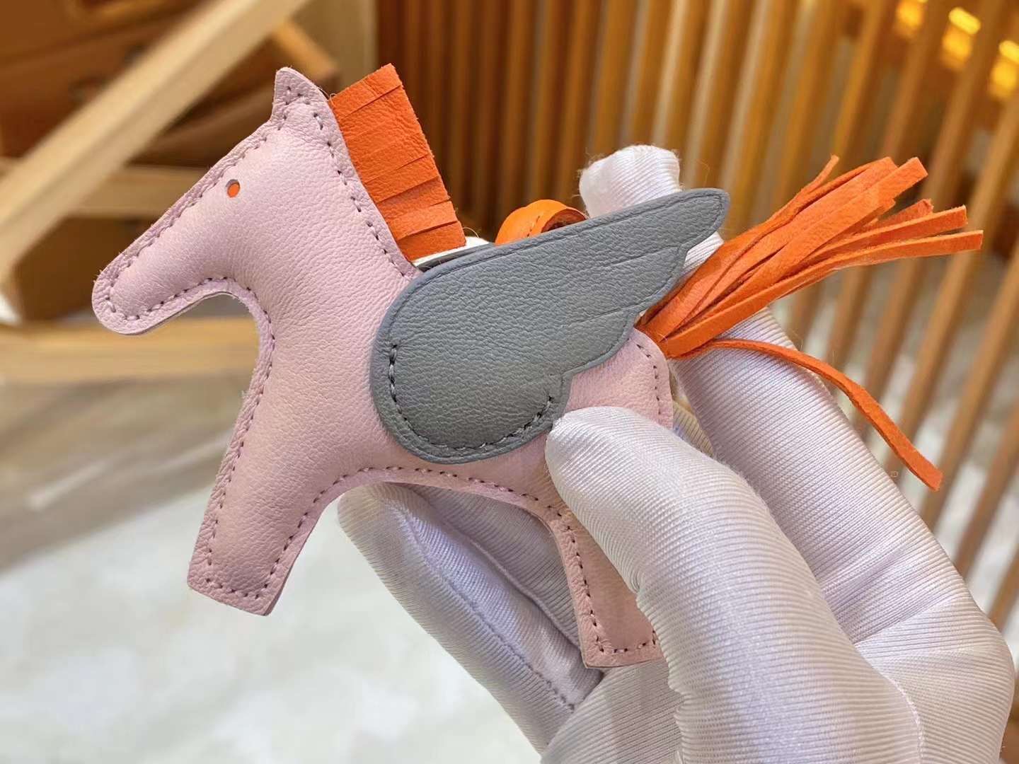 Hermes Radio Pegasus Bag Charm
