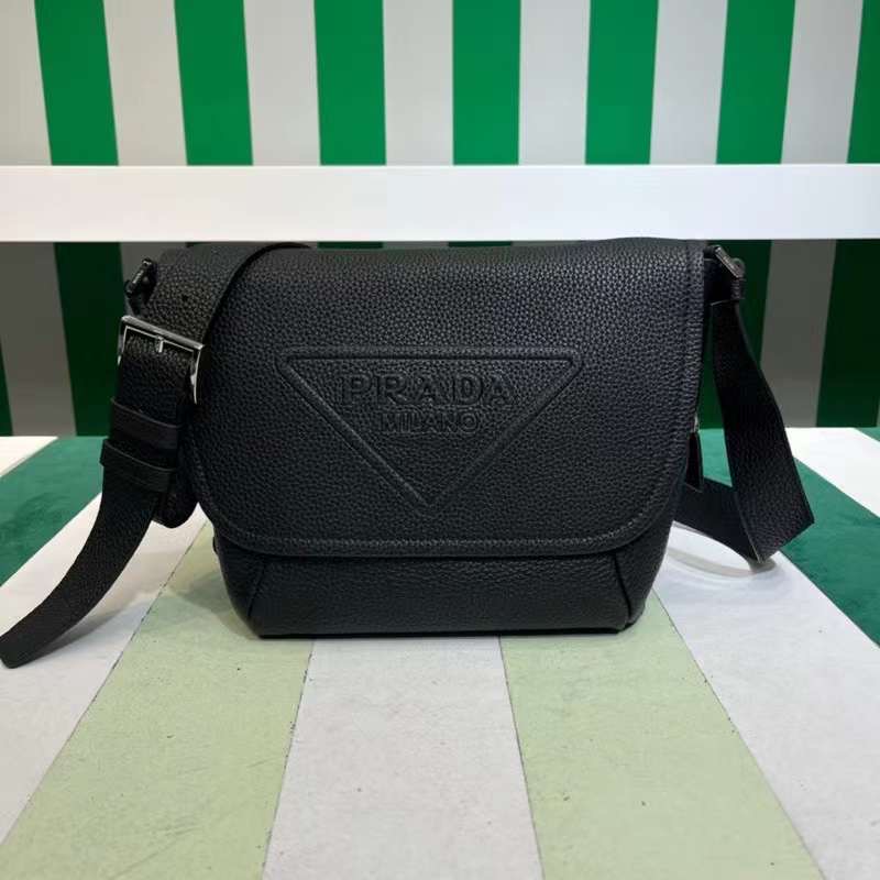 Prada Leather Bag With Shoulder Strap