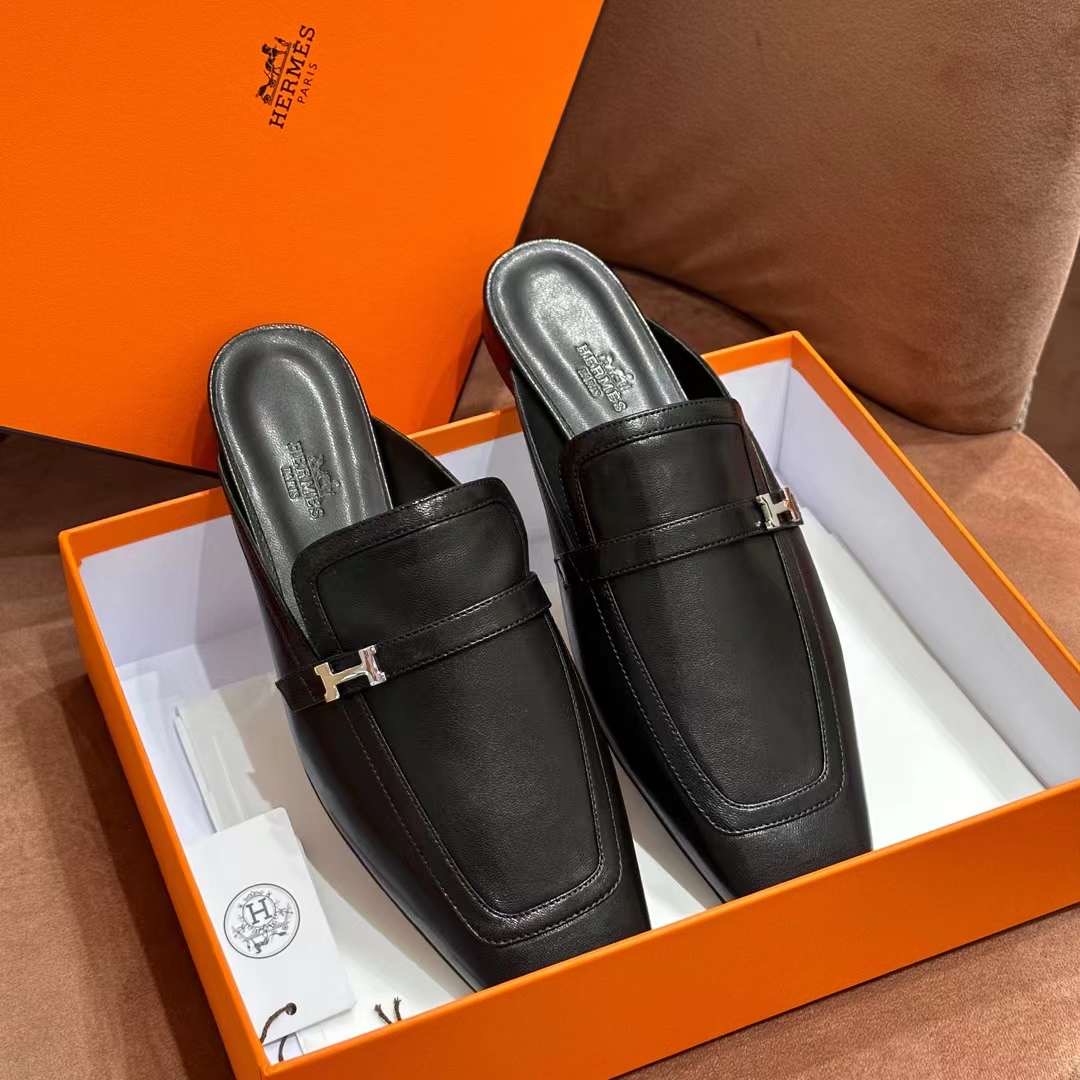 Hermes Groupie Mule