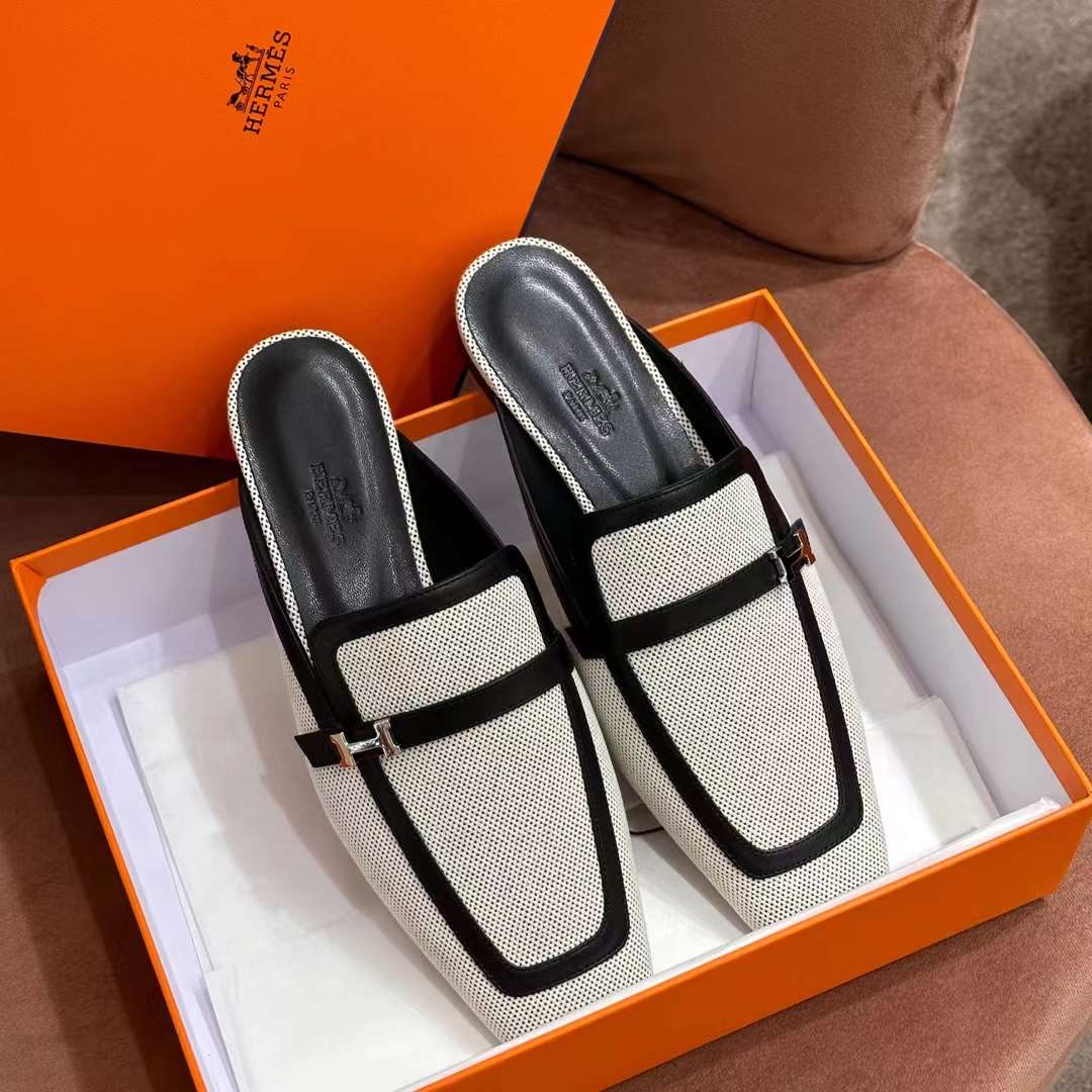 Hermes Groupie Mule