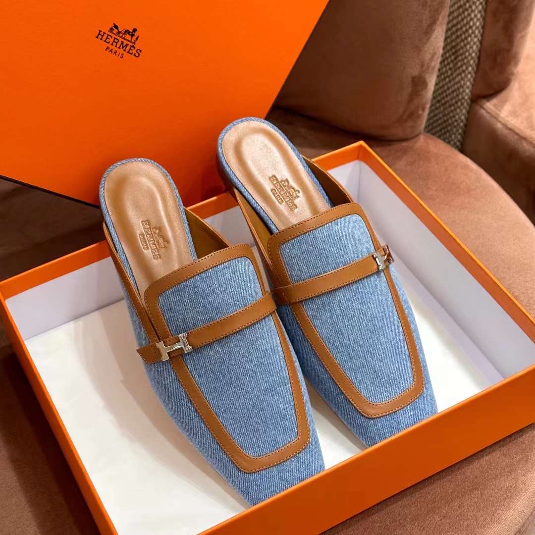 Hermes Groupie Mule