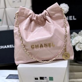 Chanel 22 Small Handbag Pink