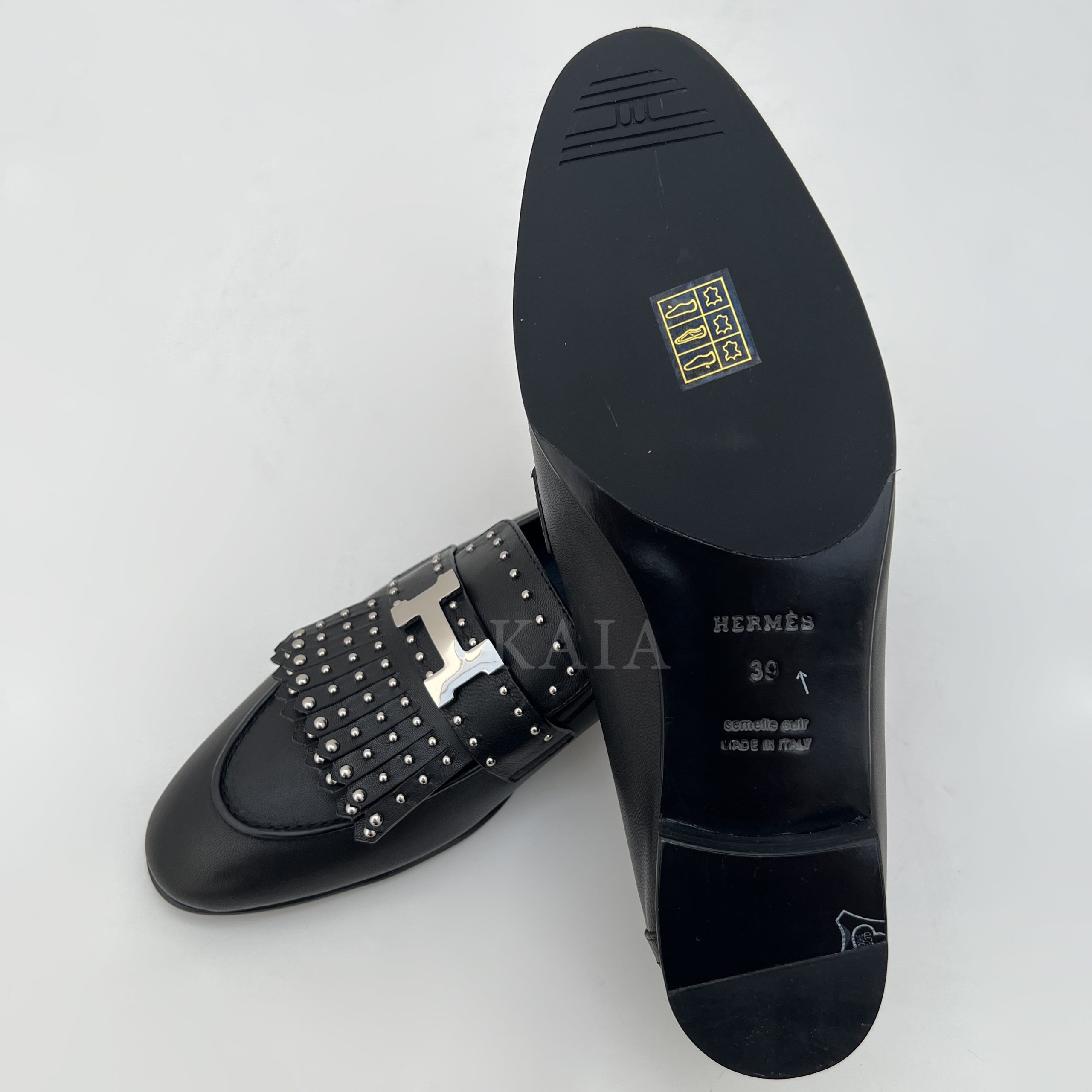 Hermes Loafer With Studs Hermes Loafer With Studs