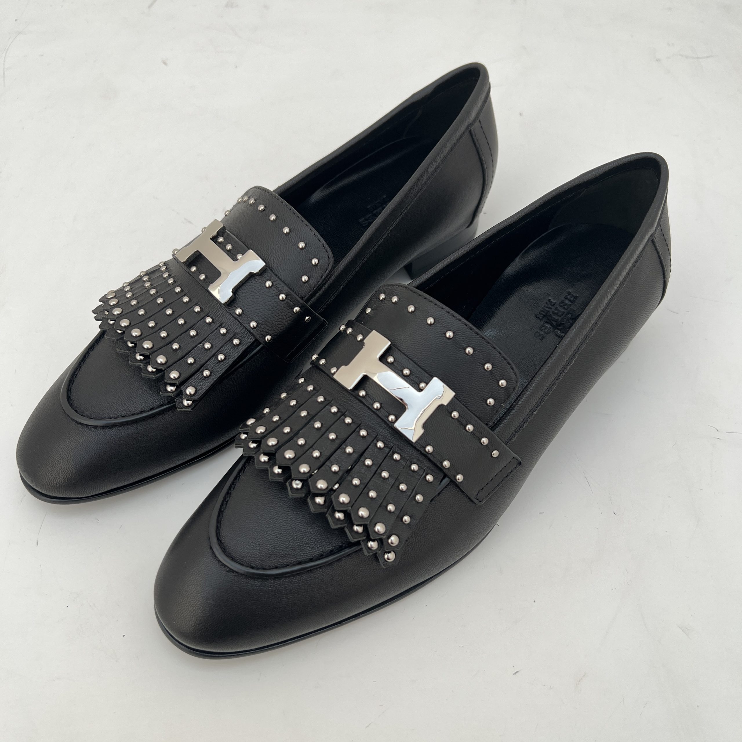 Hermes Loafer With Studs
