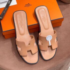 Hermes Oran Sandals Chai Hermes Oran Sandals Chai