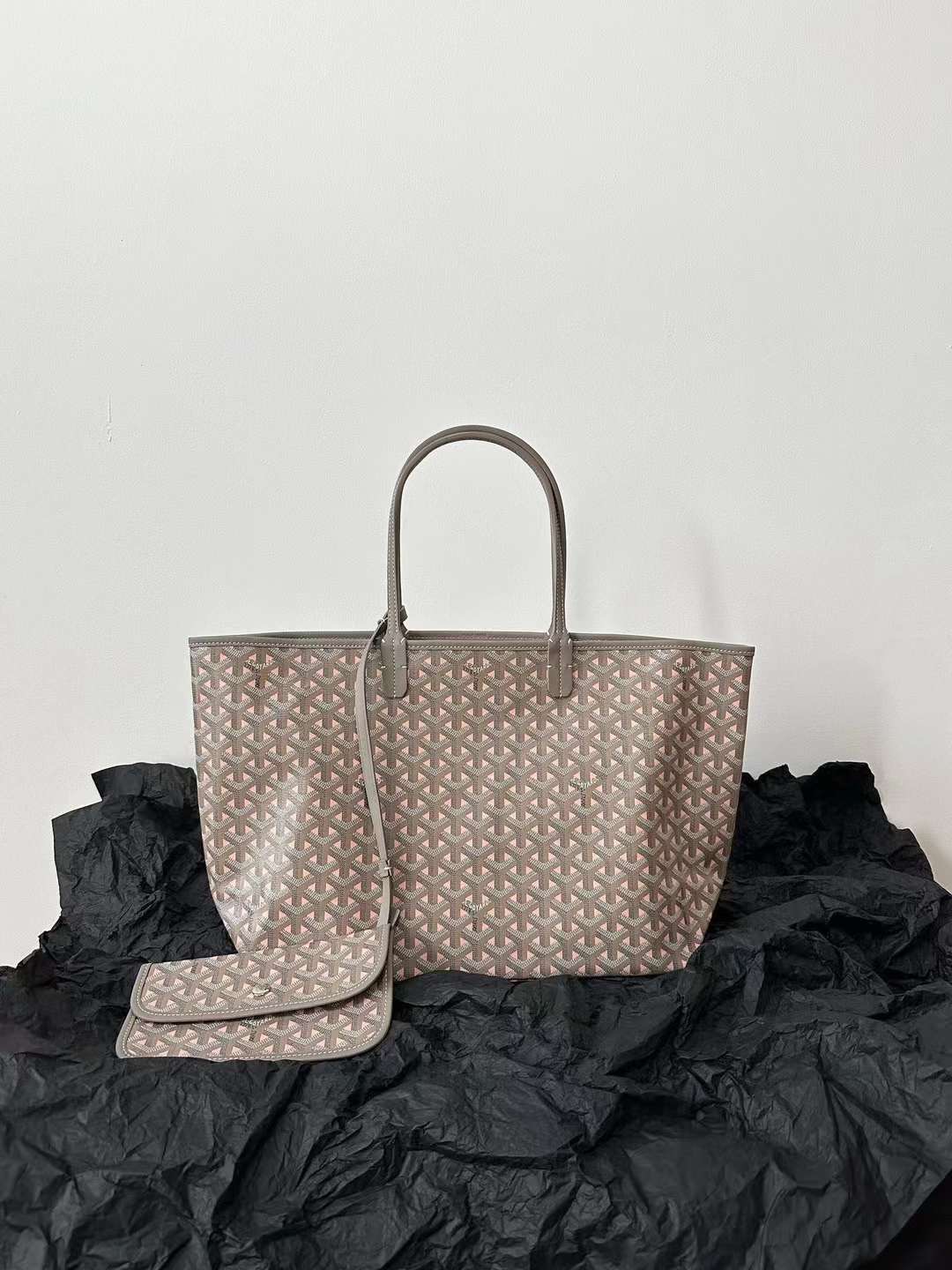 Goyard St Louis Claire-Voie Taupe PM