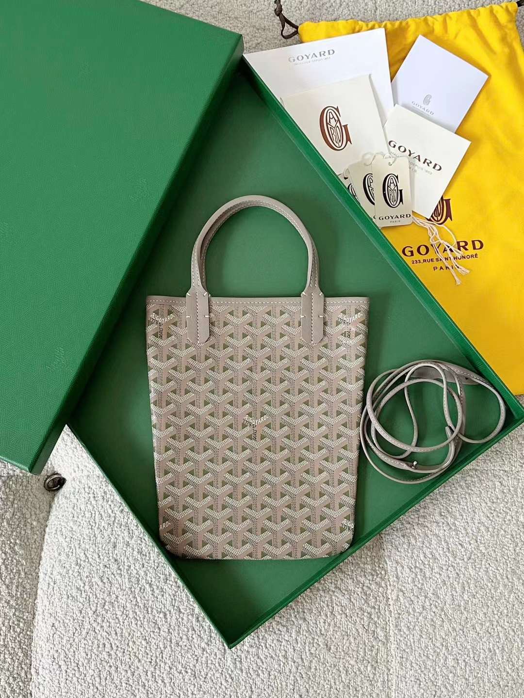 Goyard Poitiers Taupe Mini Bag