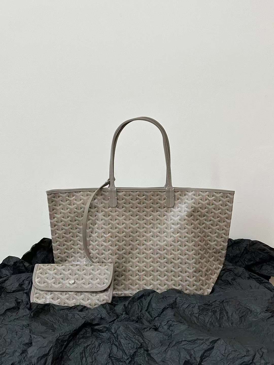 Goyard St Louis Claire-Voie Taupe PM