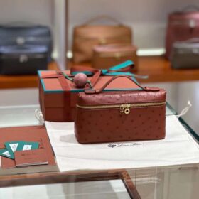 Fendi Peekaboo Mini Grained Calfskin