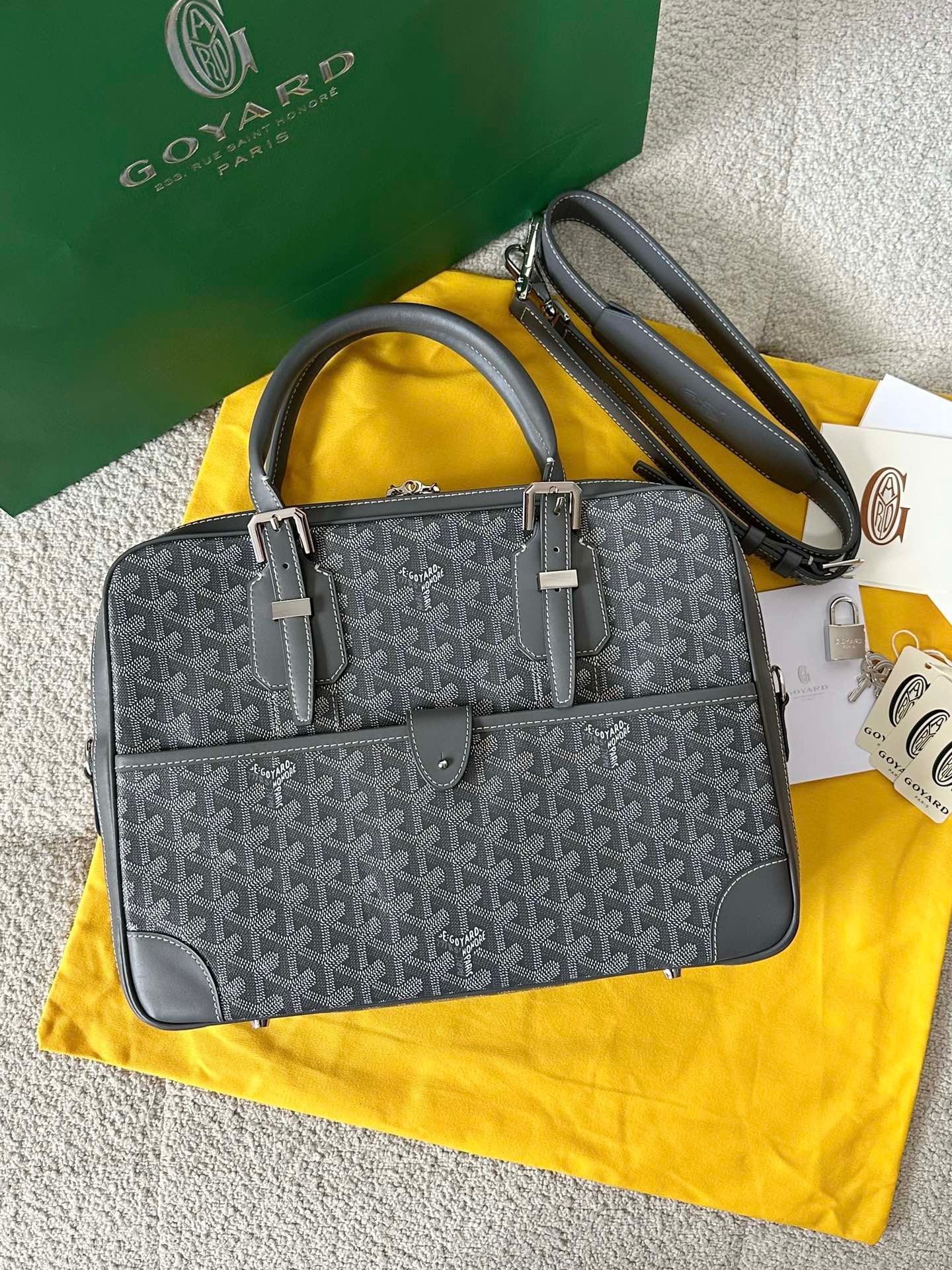 Goyard Ambassade MM Briefcase Bag