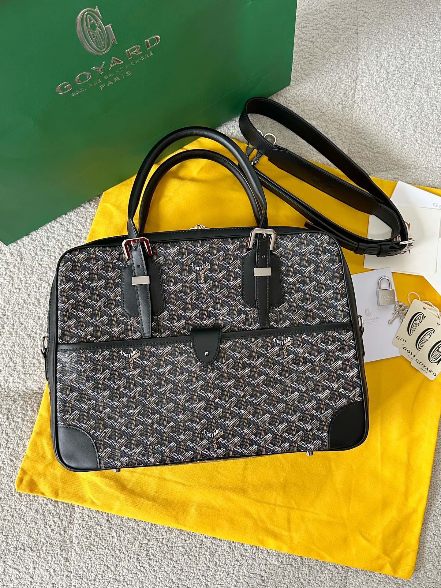 Goyard Ambassade MM Briefcase Bag