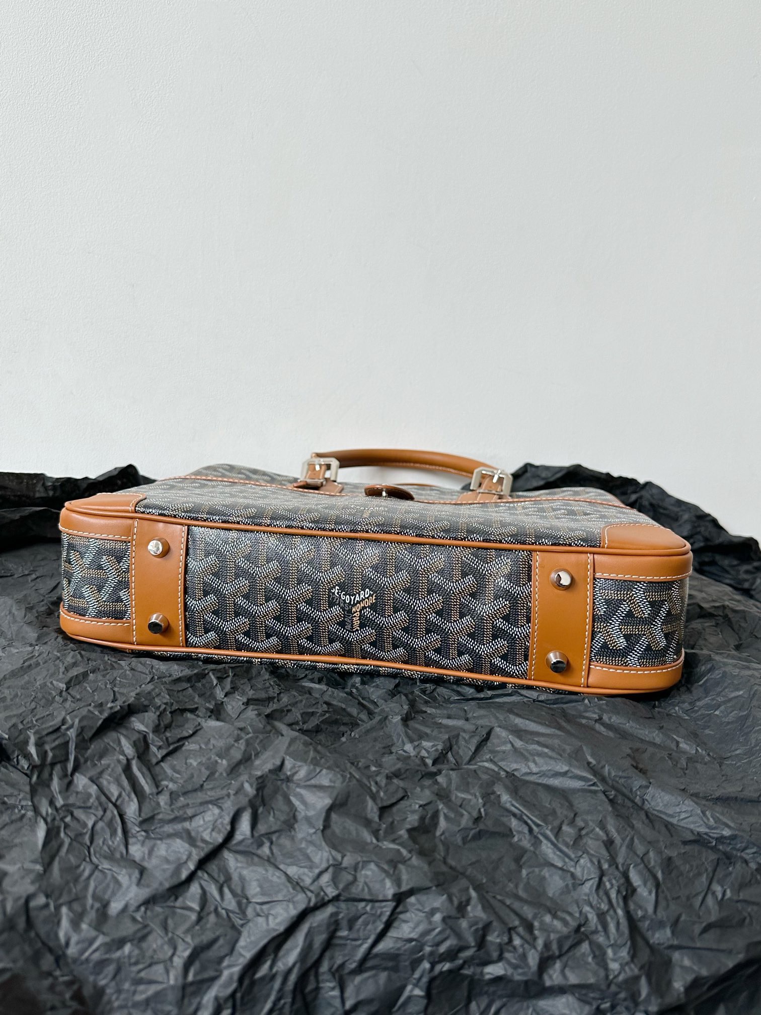 Goyard Ambassade MM Briefcase Bag Goyard Ambassade MM Briefcase Bag