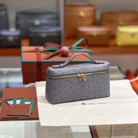 Fendi Peekaboo Mini Grained Calfskin