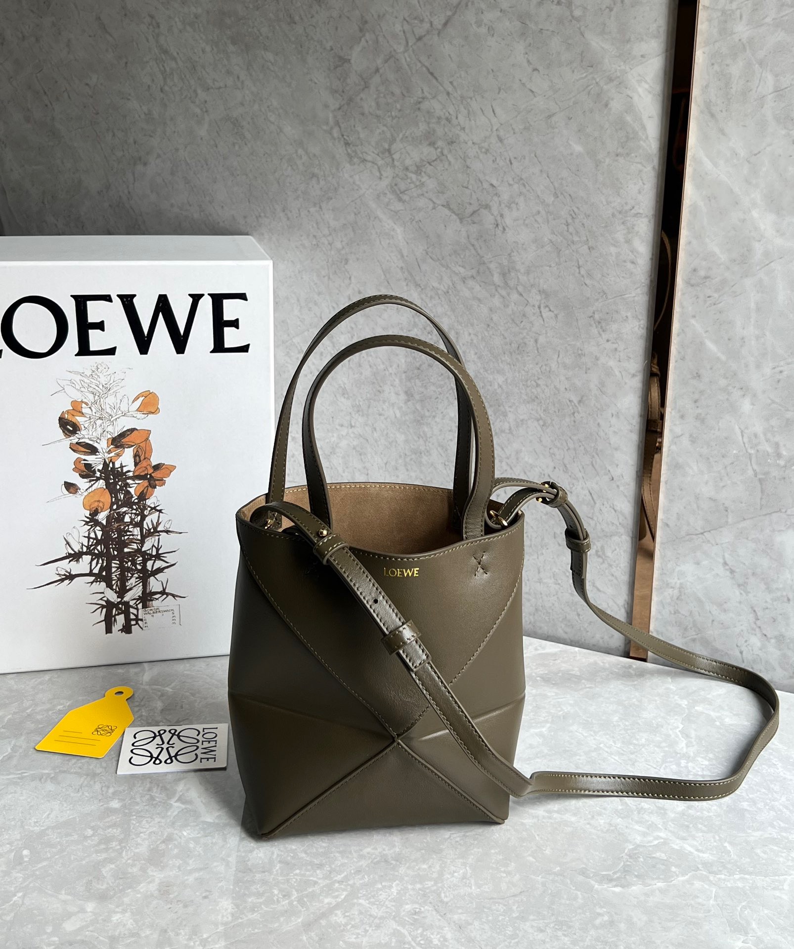 Loewe Mini Puzzle Fold Tote Bag