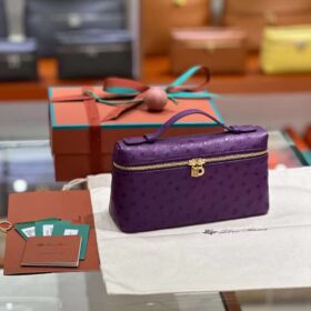 Fendi Peekaboo Mini Grained Calfskin