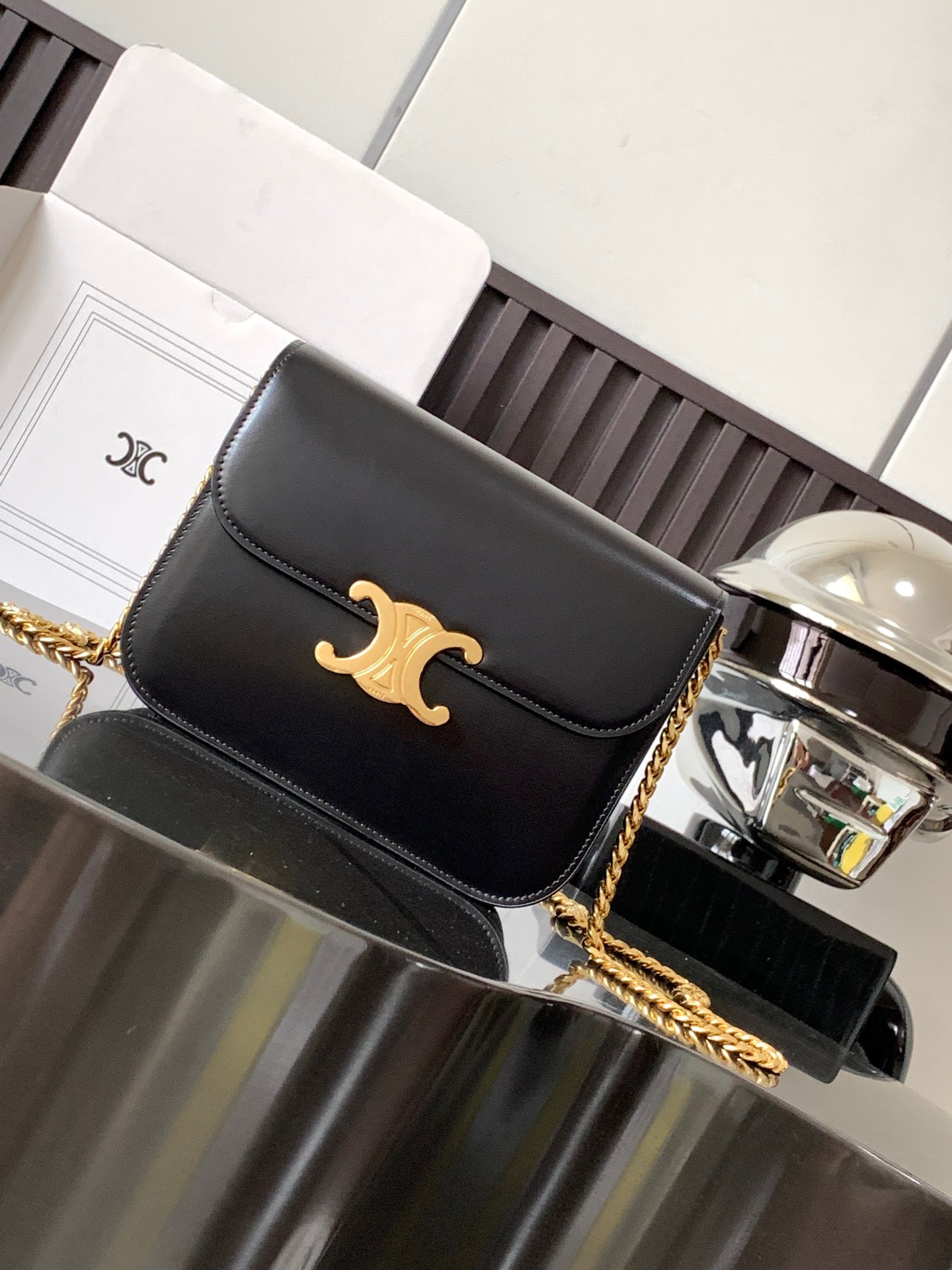 Celine College Triomphe Bag