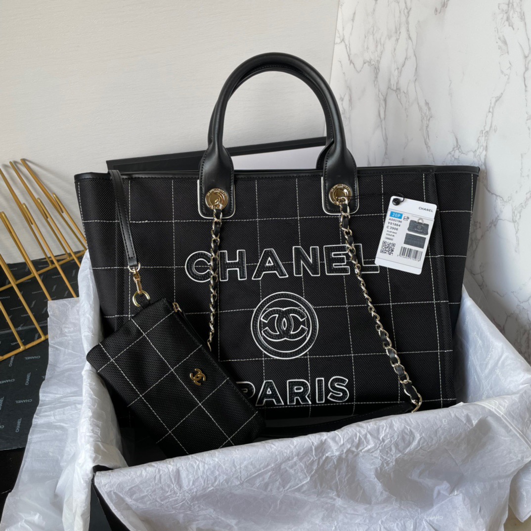 Chanel Medium Deauville Tote Bag